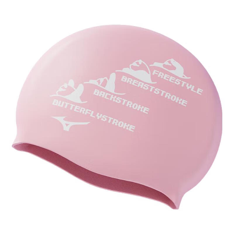 

Купальная шапочка силиконовая Unisex Mizuno, s30 розовый-extra large