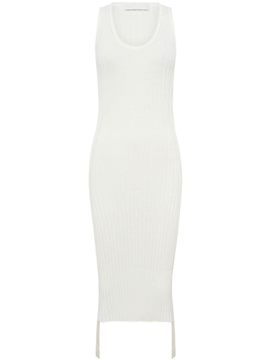 

Платье со сборками Dion Lee, белый