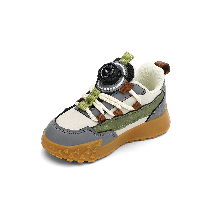 Jeep Кроссовки Running Collection Low top серо-зеленые Kids' — фото 4
