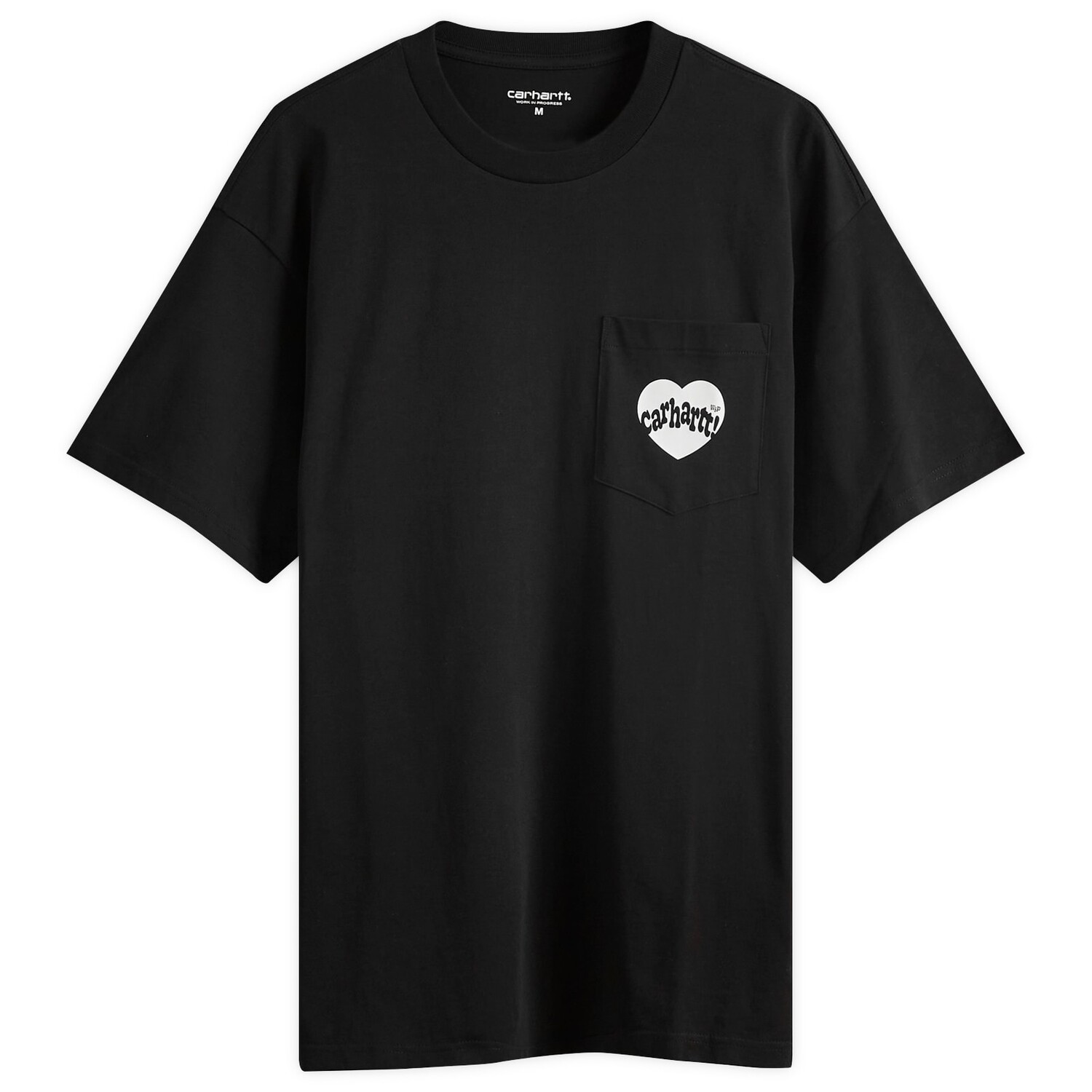 

Футболка Carhartt Wip Amour Heart Pocket T-Shirt, цвет Black & White