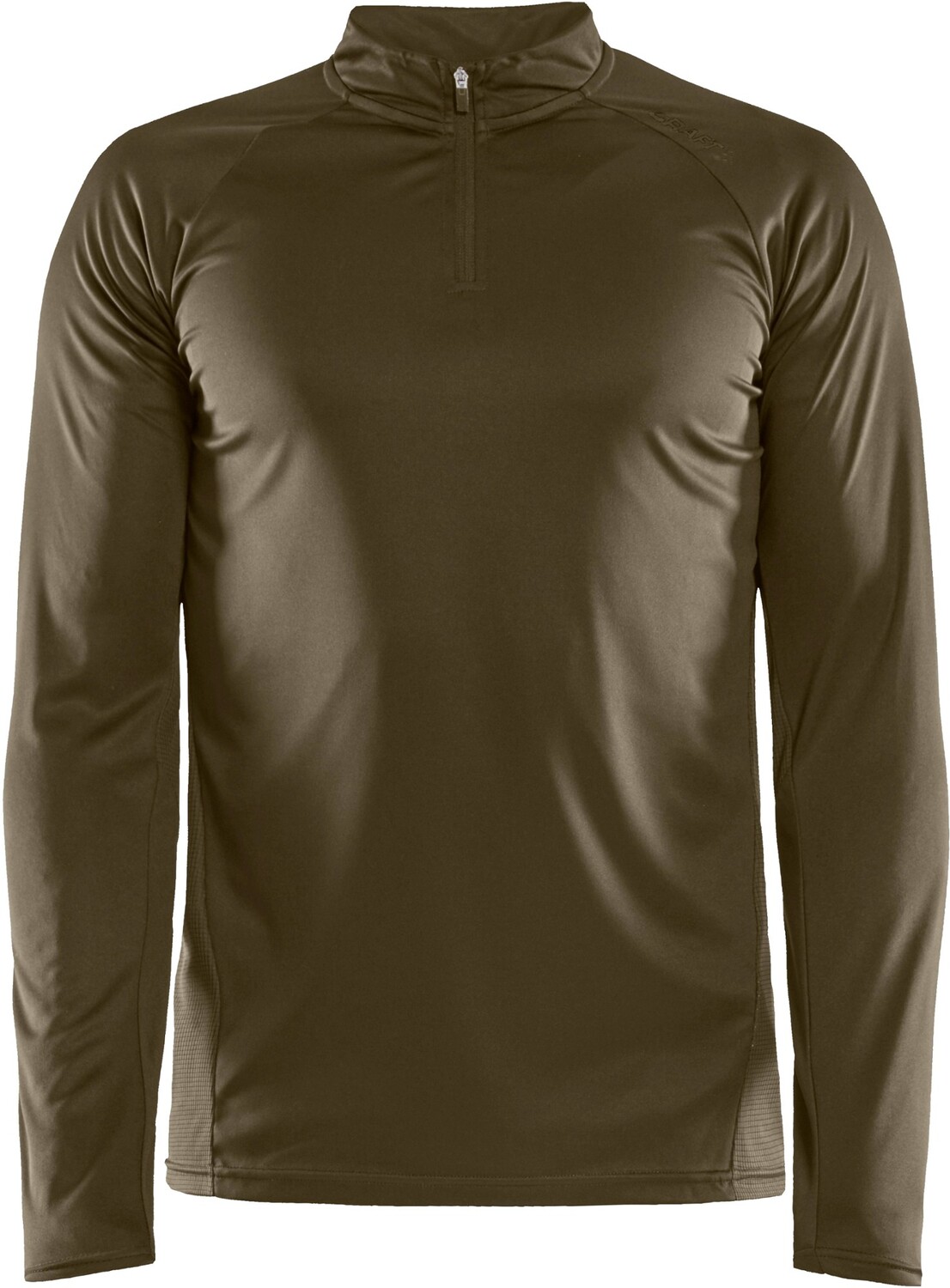 

Футболка Eaze с длинными рукавами и молнией до половины — мужская Craft, коричневый