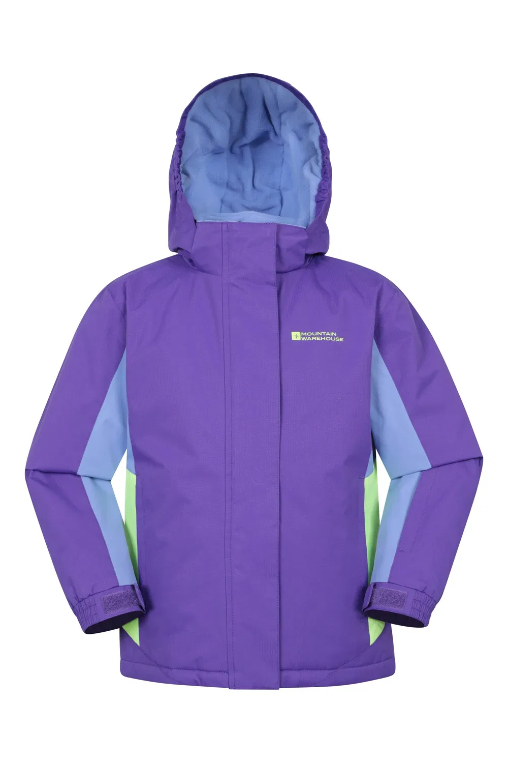 Детская снеговая куртка с флисовой подкладкой Mountain Warehouse, фиолетовый