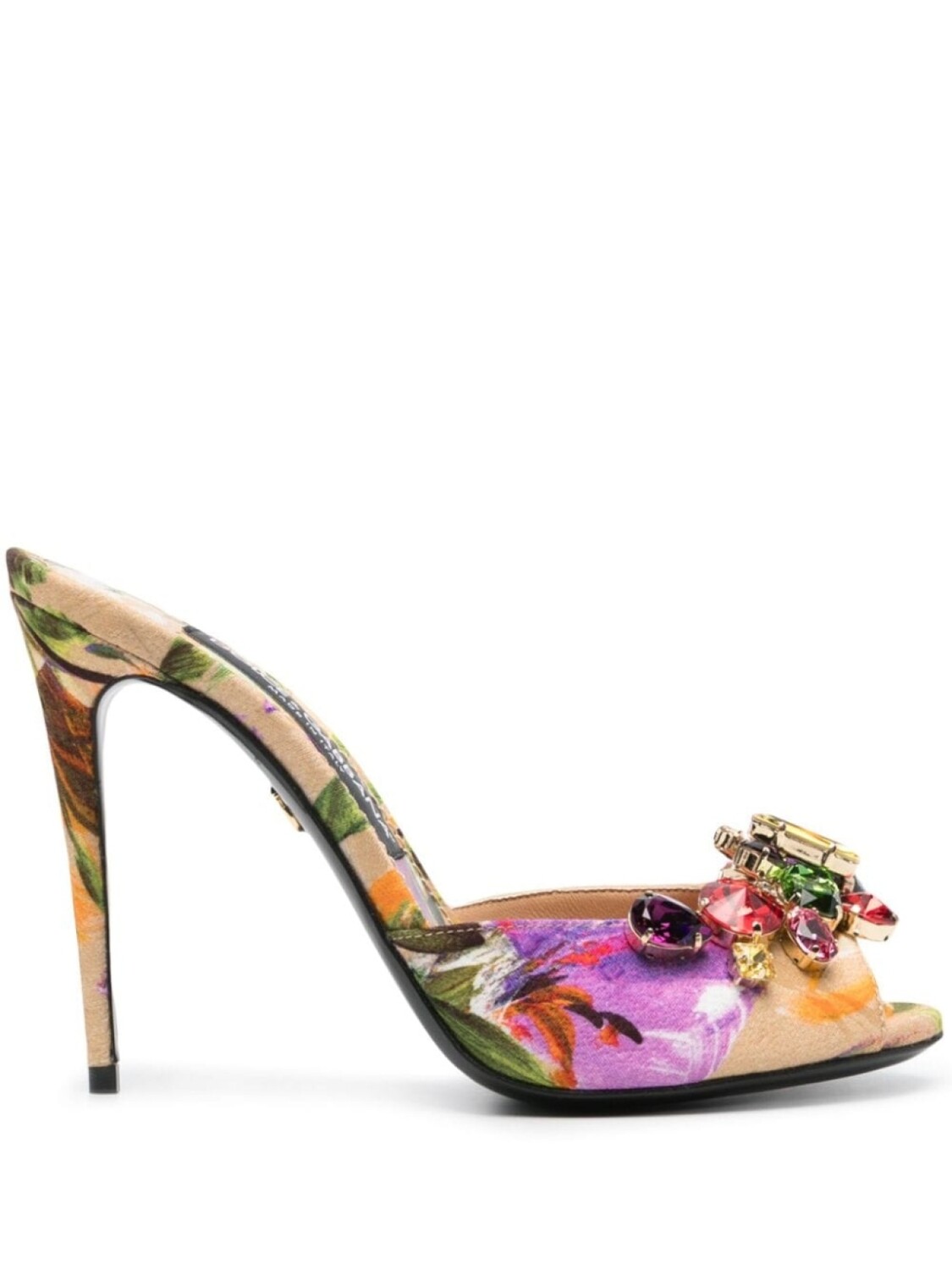 

Dolce & Gabbana мюли с принтом Bloom 105, оранжевый