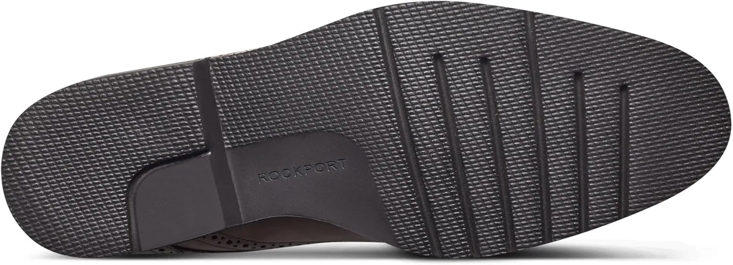 Мужские оксфорды Rockport Fallo, Medium Natural Leather — фото 4