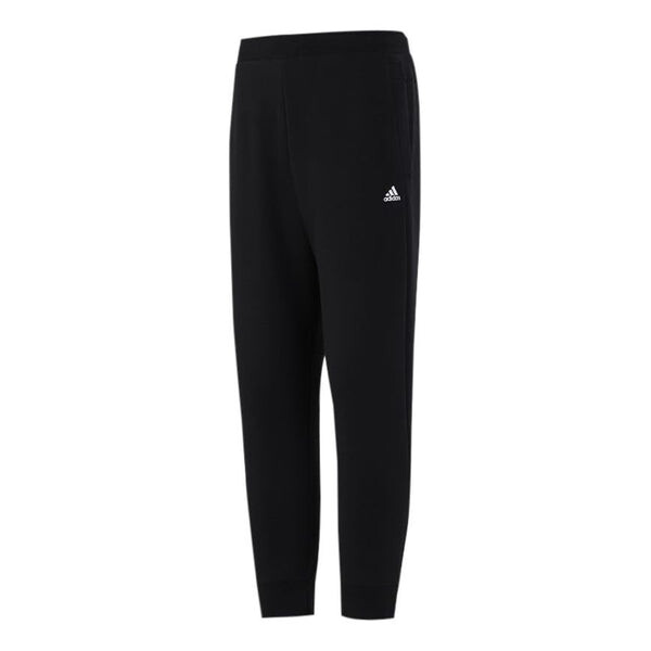 

Спортивные штаны Men's adidas Solid Color Small Logo Sports Stylish Long Pants/Trousers Black, черный