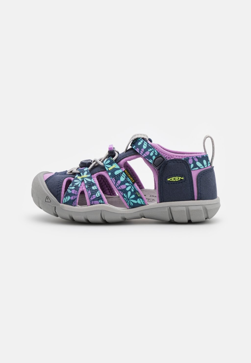 

Трекинговые сандалии Seacamp Ii Cnx Unisex Keen, цвет black iris/african violet