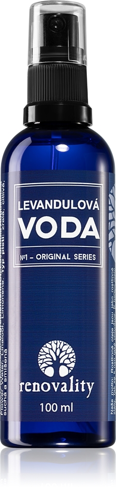 

Оригинальный лосьон для лица с лавандовой водой для всех типов кожи, включая чувствительную Renovality, 100 мл