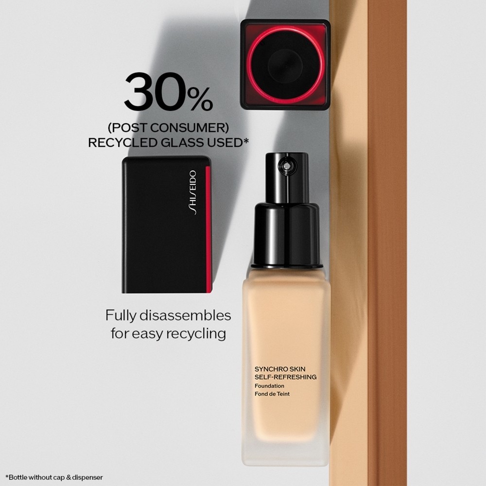 Тональный крем Synchro skin synchro skin self-refreshing Shiseido, nr. 260 cashmere, 30 мл — фото 4