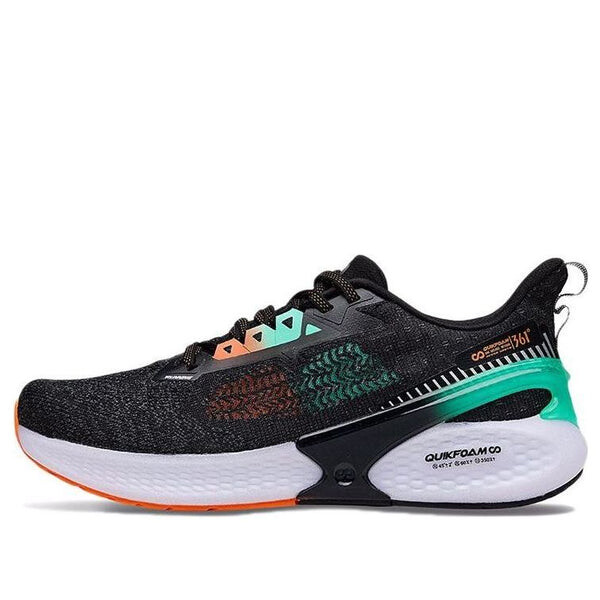 

Кроссовки three-body3 tech-system sport shoes 'black green' 361 Degrees, черный