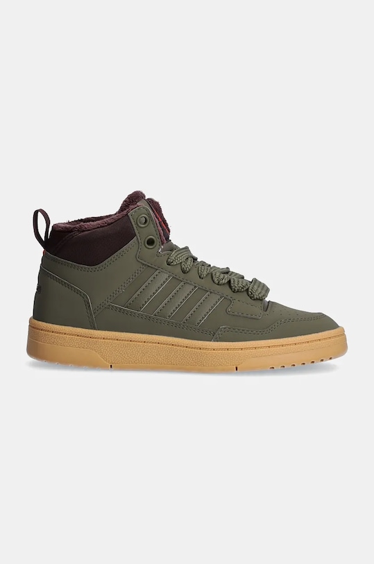 Детские кроссовки Rapid Court Mid Winterized Adidas, зеленый — фото 2
