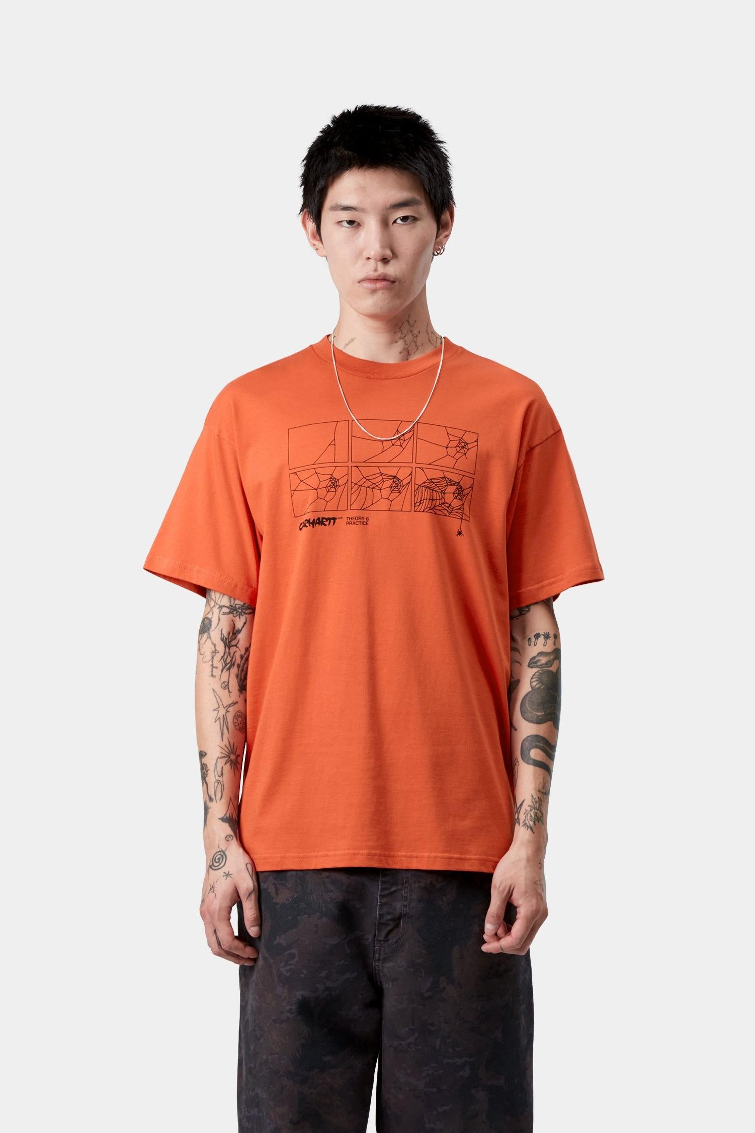 

Футболка Theory And Practice Carhartt, оранжевый
