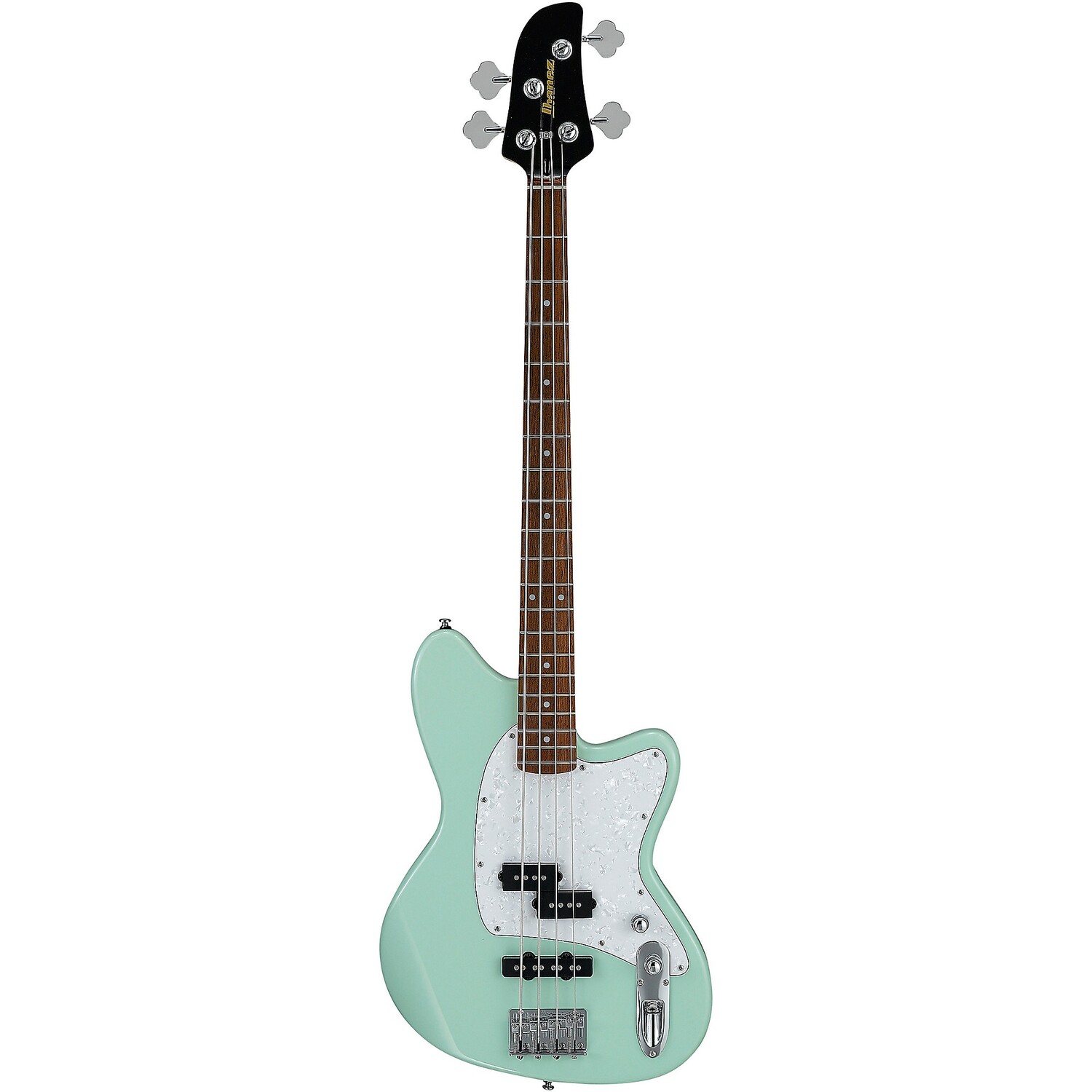 

Электрическая бас-гитара Ibanez TMB100 Pearloid Mint Green