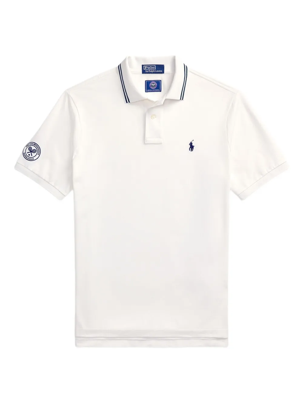 

Рубашка поло из коллаборации с Wimbeldon POLO RALPH LAUREN, белый