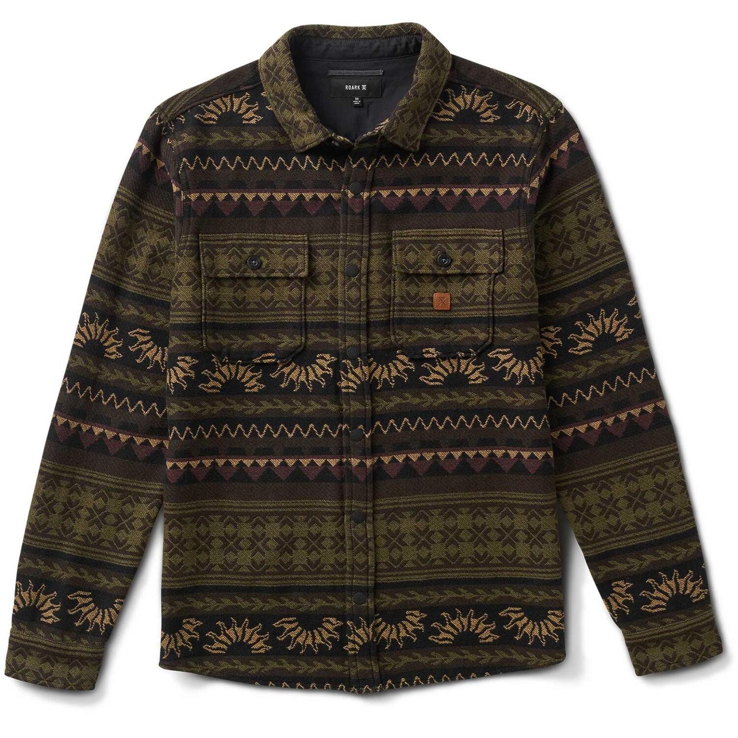 

Мужская фланелевая рубашка Nordsman Roark, Dark Military Jacquard