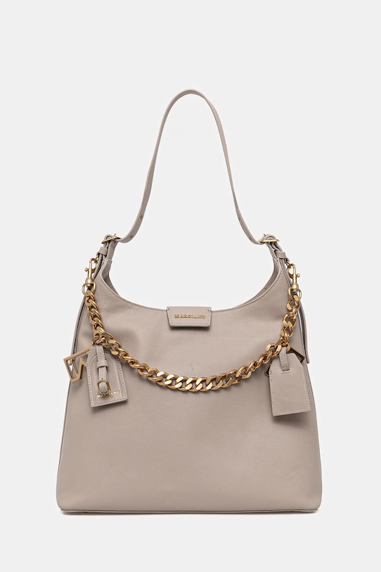 

Кожаная сумка Marciano Guess, бежевый