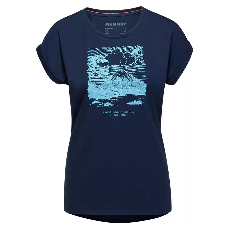 

MAMMUT Футболка Regular Women's Deep Sea Blue, Синий, MAMMUT Футболка Regular Women's Deep Sea Blue