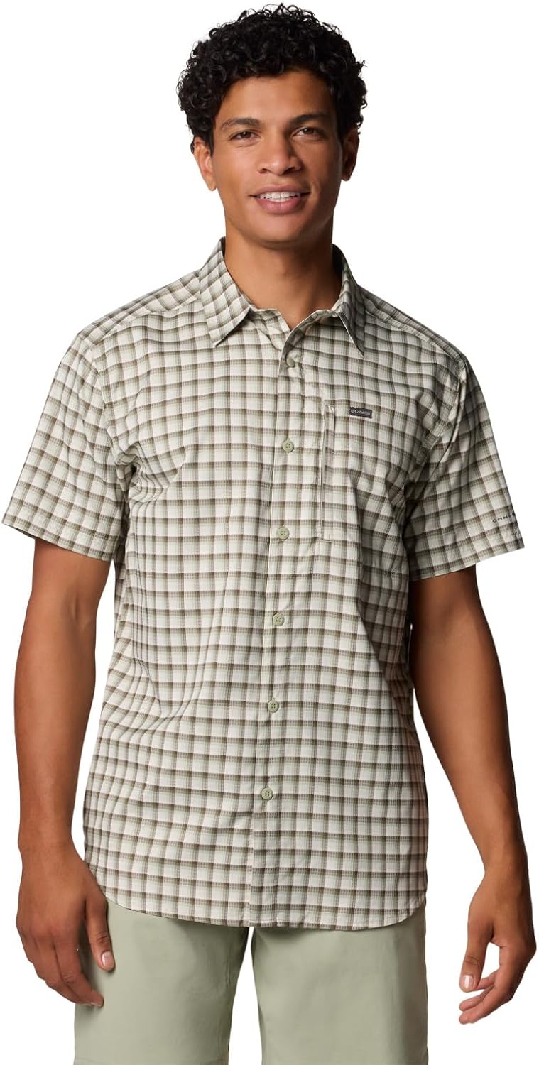 

Columbia мужская рубашка Silver Ridge Utility Lite Novelty с коротким рукавом, Safari Pulaski Plaid