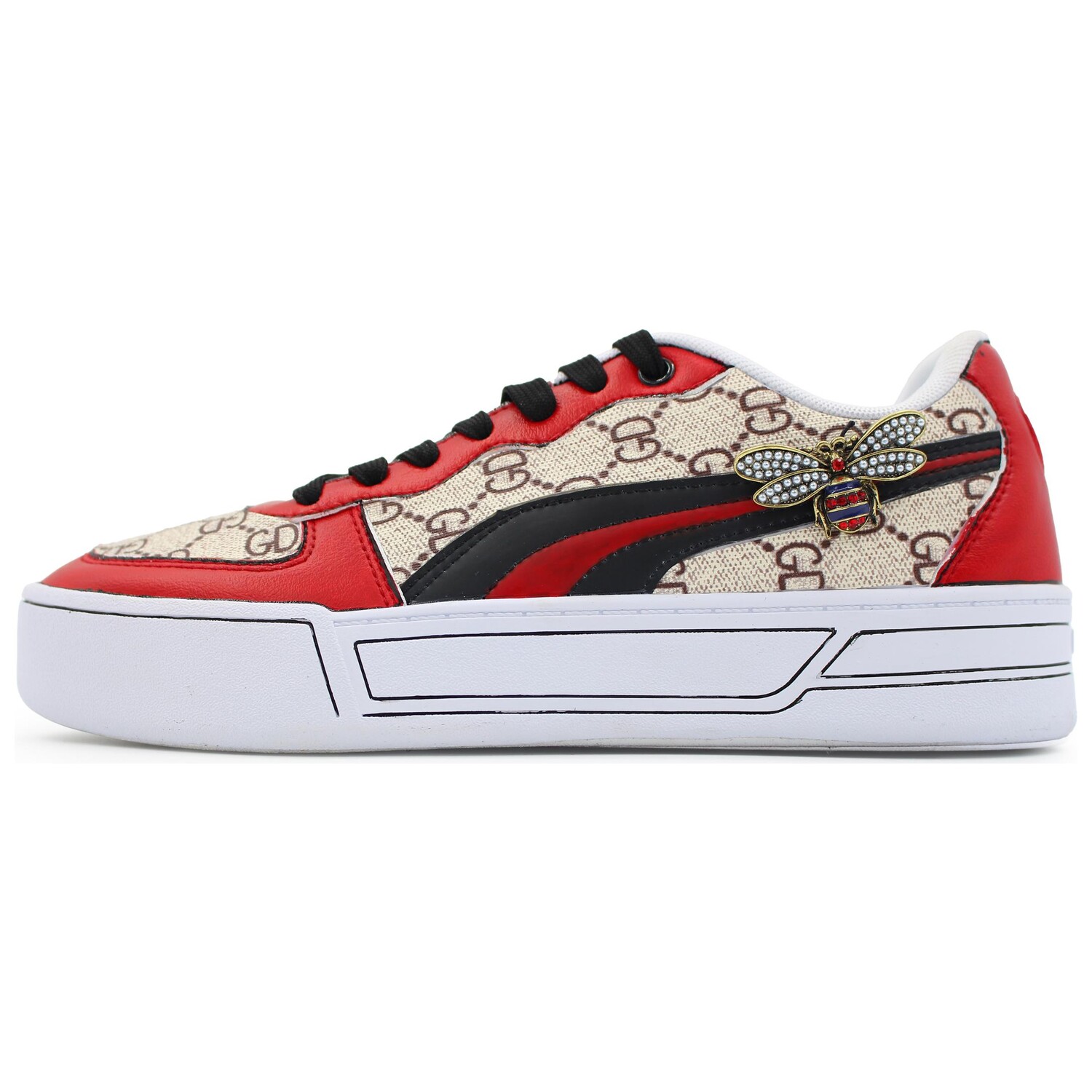 

Женские низкие кроссовки Skye Skateboard Shoes Black Puma