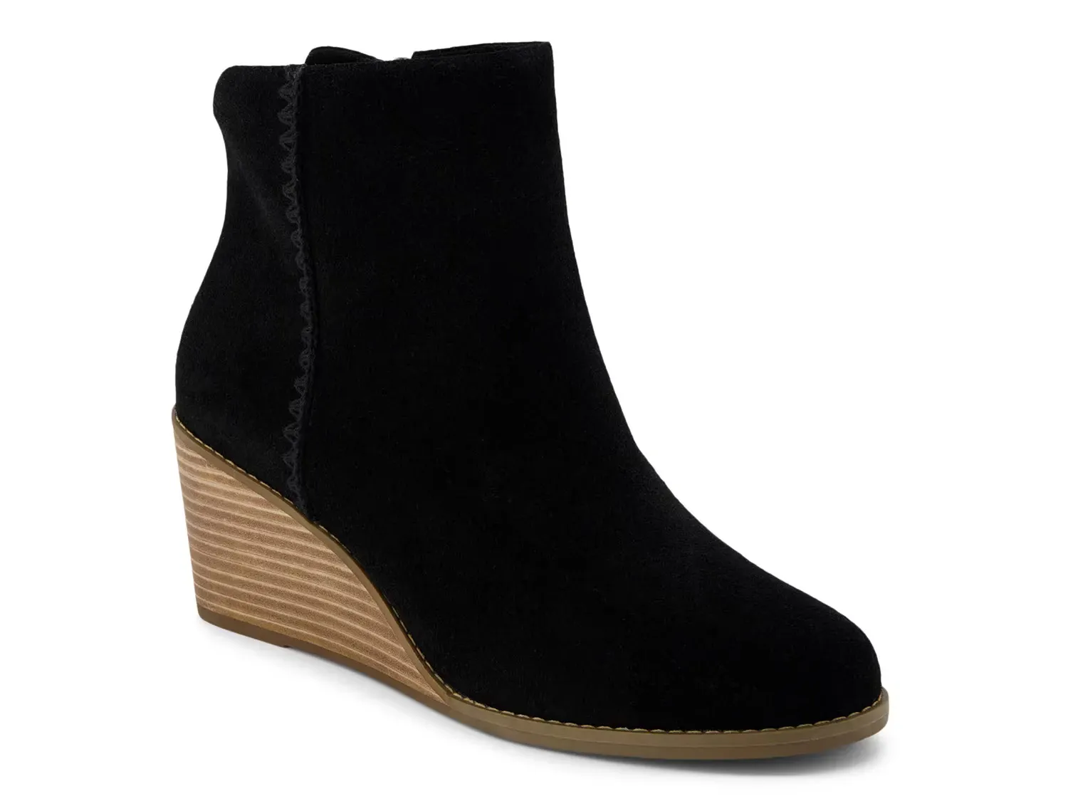 Ботильоны Joanna Wedge - женские Toms, Black