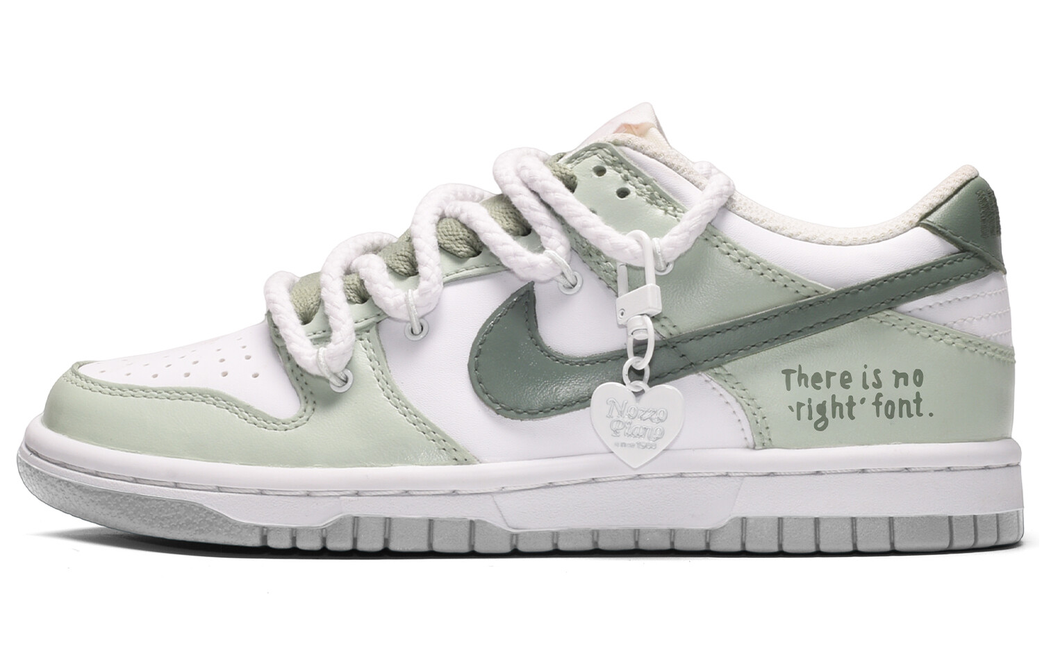 

Кроссовки Nike Dunk Skateboard Shoes Men Low-Top White/Green