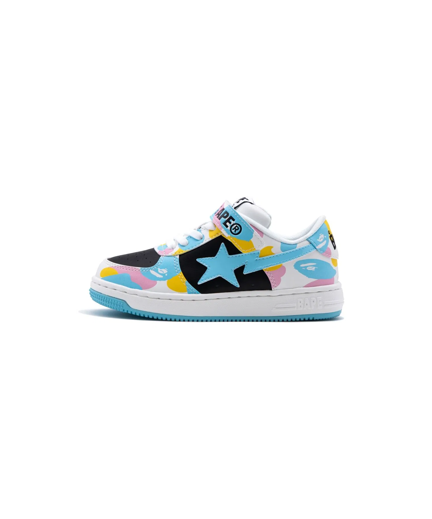 Детские кроссовки BAPE STA #1 A BATHING APE синие — фото 2