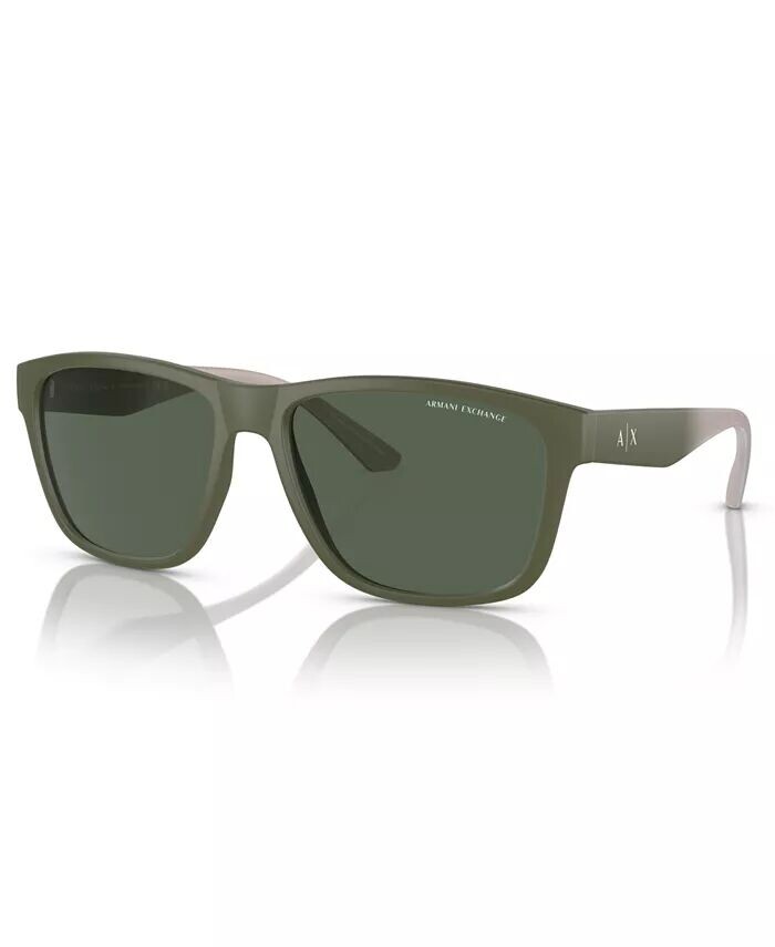 

Мужские солнцезащитные очки Armani Exchange с низкой перемычкой AX4135SF A|X Armani Exchange, зеленый