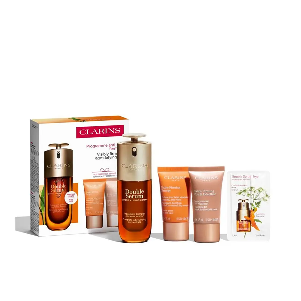 

Сыворотка для лица Double serum estuche Clarins, 4 шт.