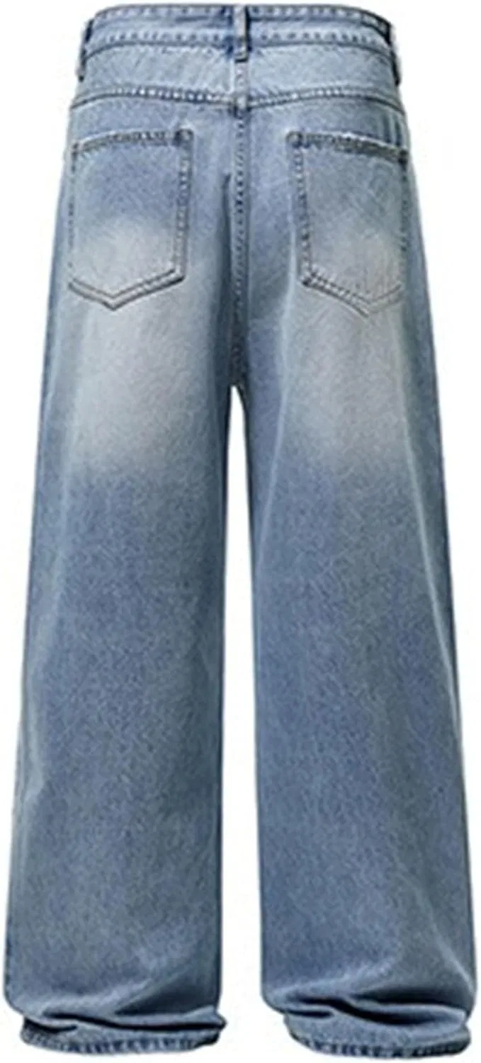 Джинсы клеш, Mid Rise, Light Blue 4 — фото 3