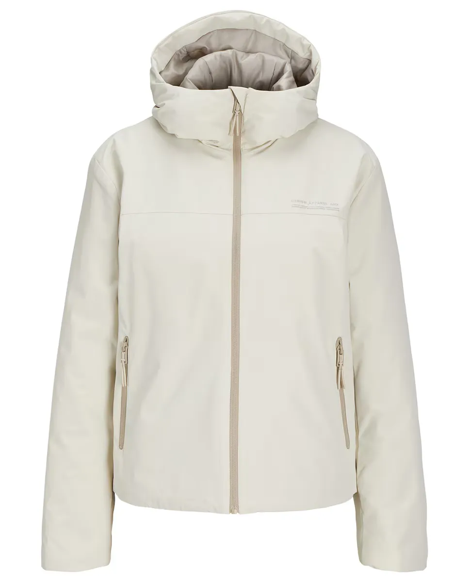 

Легкая женская куртка с капюшоном Jack & Jones, бежевый