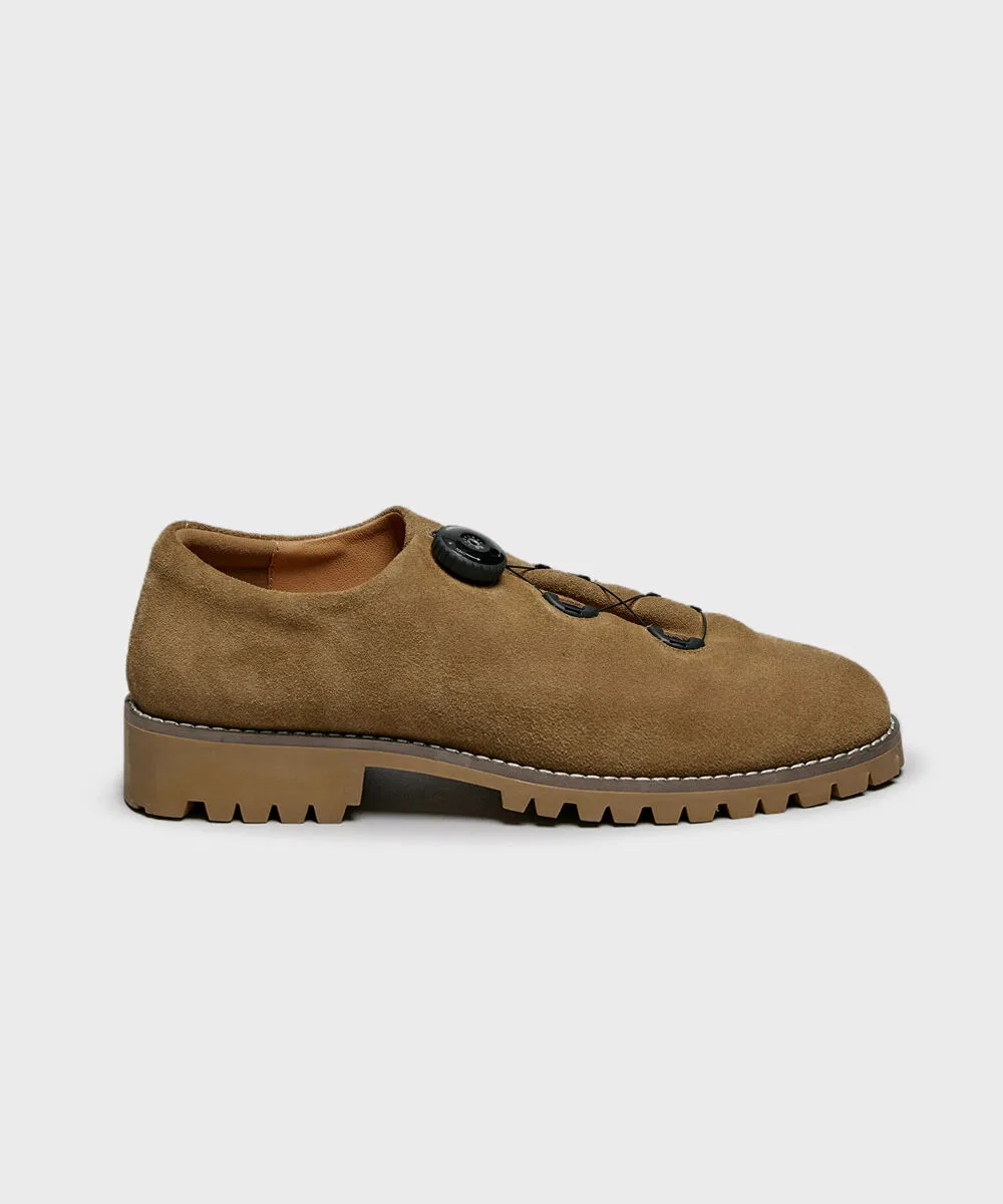 Мужские замшевые ботинки Molle Shoes F/L Mountain, бежевые — фото 2