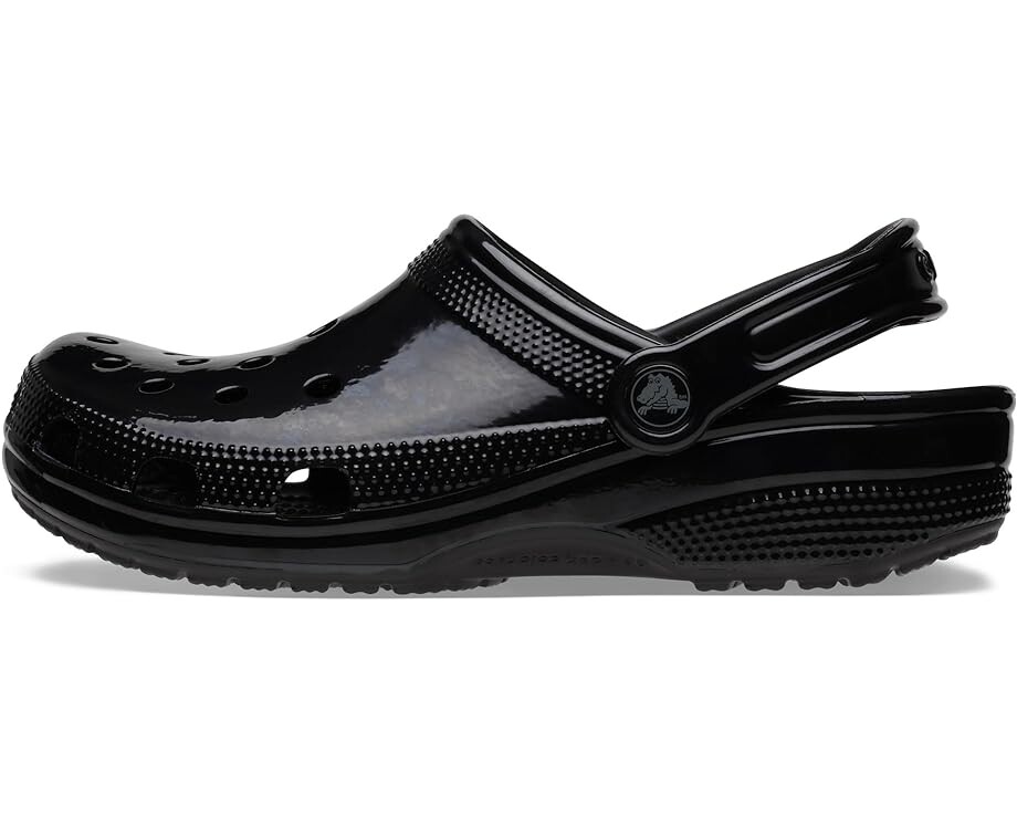 Сабо Crocs Classic High Shine, цвет Black High Shine — фото 4