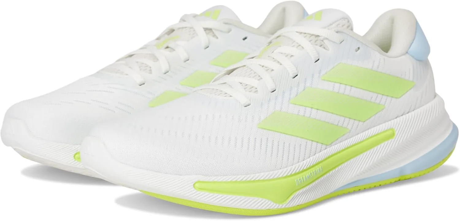 Мужские кроссовки Adidas Supernova Ease для бега, белый/серебристый/желтый — фото 4