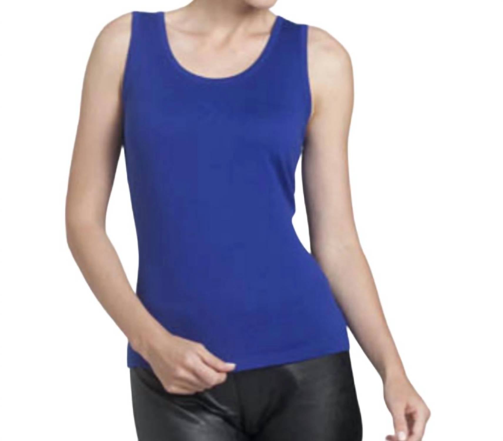 

Майка женская Angel Apparel, цвет cobalt