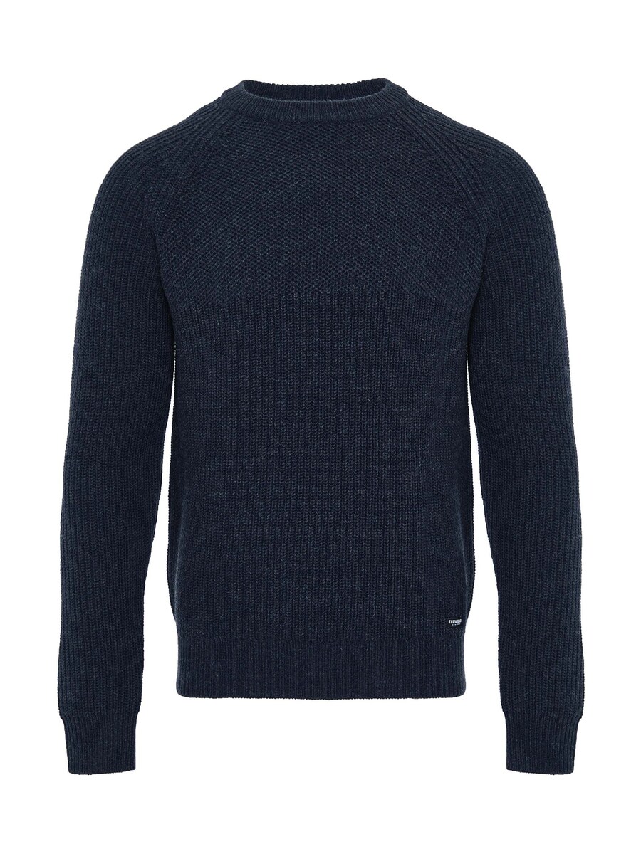 

Свитер Threadbare Reed, темно-синий