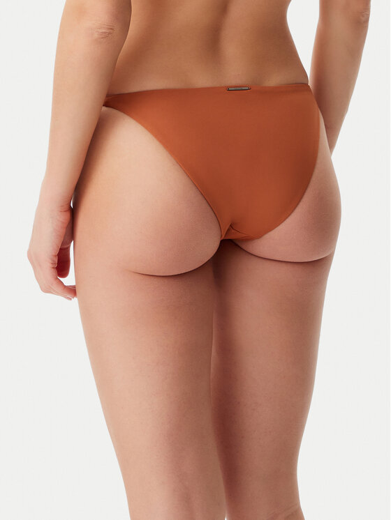 Нижняя часть бикини KW0KW02704 Calvin Klein Swimwear, коричневый — фото 3