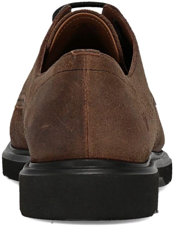 Мужские кожаные туфли Frye Connor Oxford - классические стильные оксфорды, туфли для официальной и повседневной носки, прочные и удобные, Dark Walnut — фото 3