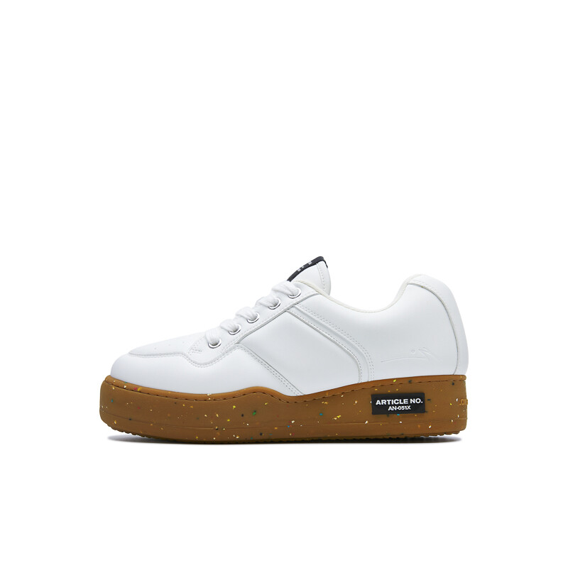 

Кроссовки ARTICLE NO. Skateboarding Shoes Unisex Low-top White, цвет Caramel spelling