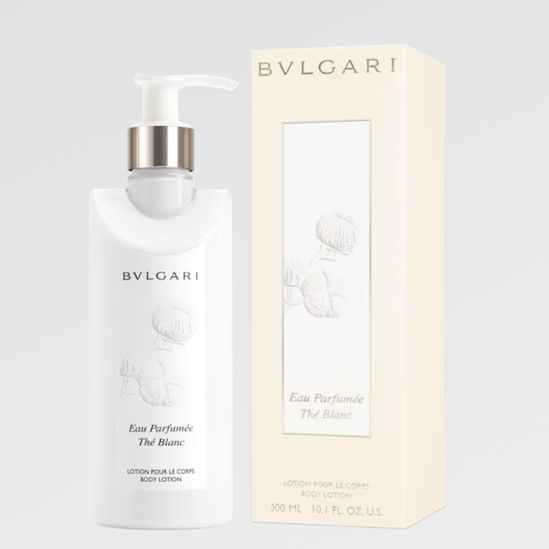 BVLGARI Увлажняющий лосьон для тела White Tea 300 мл — фото 3