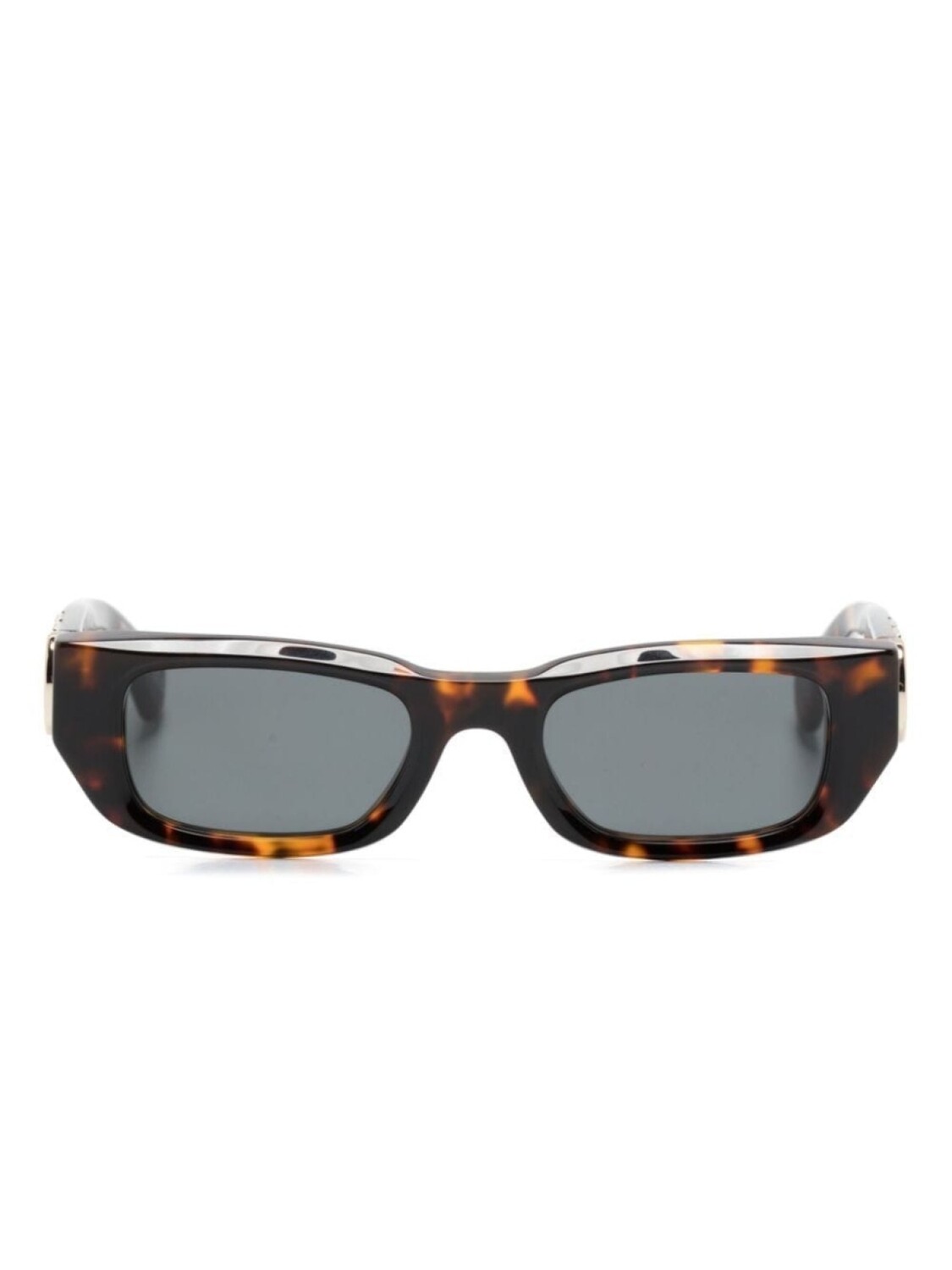 Off-White Eyewear солнцезащитные очки Fillmore в прямоугольной оправе, коричневый — фото 2