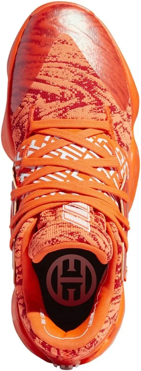Мужские баскетбольные кроссовки Adidas Harden Vol. 4, размер XS, высота 9 дюймов, Orange — фото 2