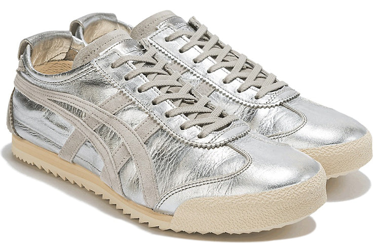 Кроссовки (WMNS) Onitsuka Tiger Nippon Made Mexico 66 Deluxe 'Silver Piedmont Grey' — фото 3