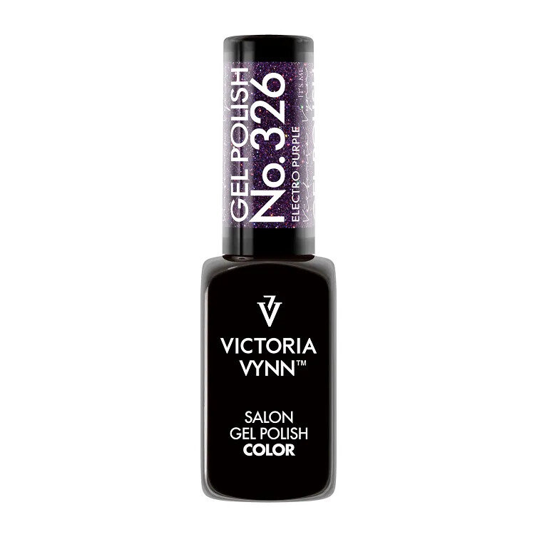 

Лак гибридный для ногтей Victoria Vynn 326 Electro Purple, 8 мл