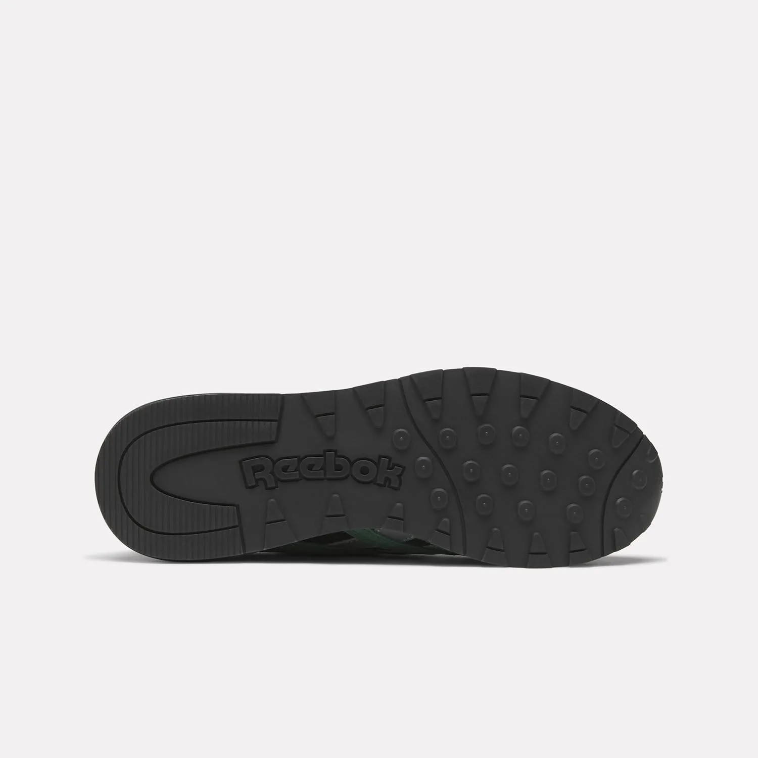 Кроссовки Reebok Unisex Classic Nylon 89, черный/зеленый/серый — фото 2