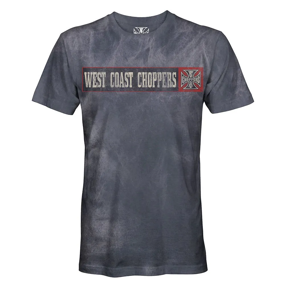 

Футболка с коротким рукавом West Coast Choppers Banner, синий