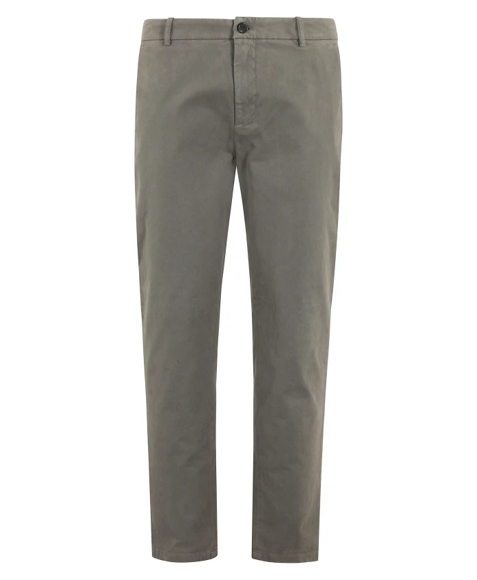 

Узкие бирюзовые брюки-чинос с карманами. Department Five, зеленый