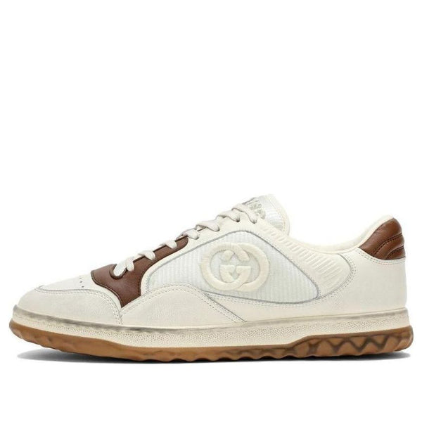 

Кроссовки mac80 sneaker 'off white brown' Gucci, белый