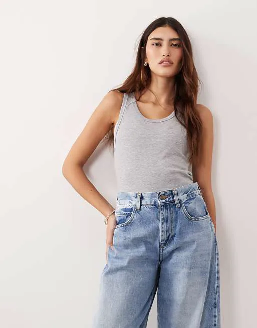 

Топ-жилет премиум-класса ARRANGE серого меланжевого цвета