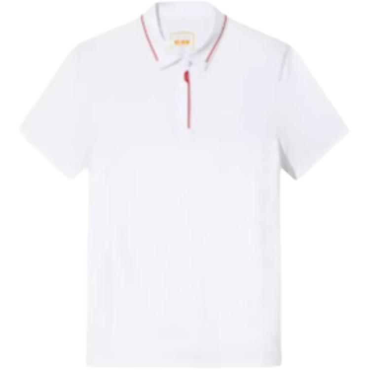 

ANTA Футболка-поло для разнообразных тренировок женская Snowflake White