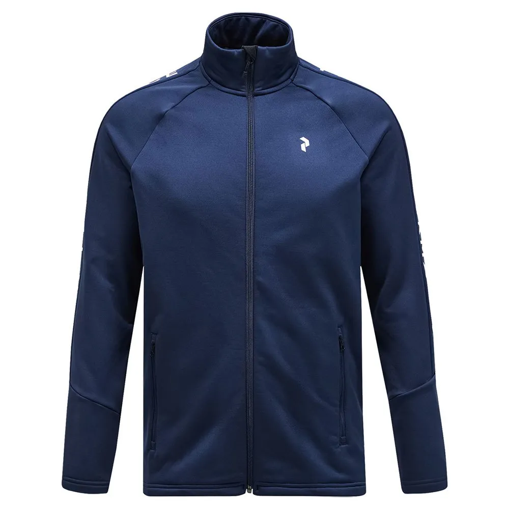 

Флис Peak Performance Rider full zip, синий