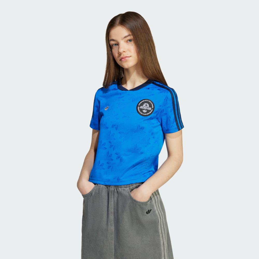 

Футболка Adidas Cropped Tee Kids, синий